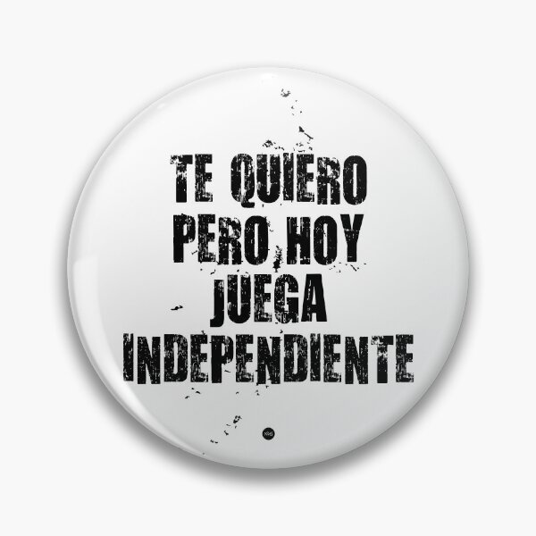 Item preview, I love you but today Independiente (fc) is playing. designed and sold by XUSRedbubble.