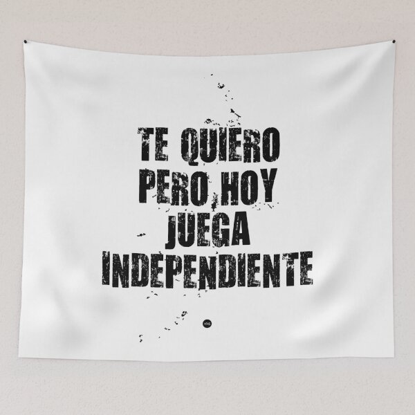 Item preview, I love you but today Independiente (fc) is playing. designed and sold by XUSRedbubble.