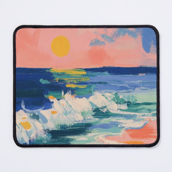 Item preview, Ocean – Matisse Style Oil Painting designed and sold by ArtHouseNiklas.