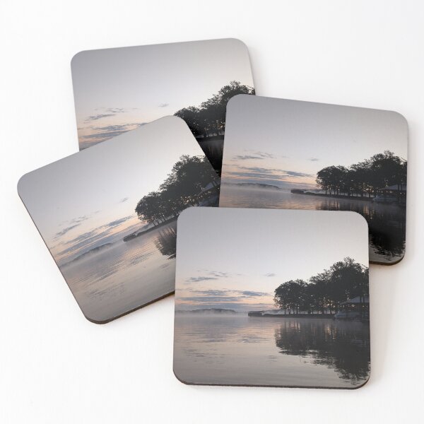 Item preview, Quiet Morning on the Lake designed and sold by NoRagetsArt.