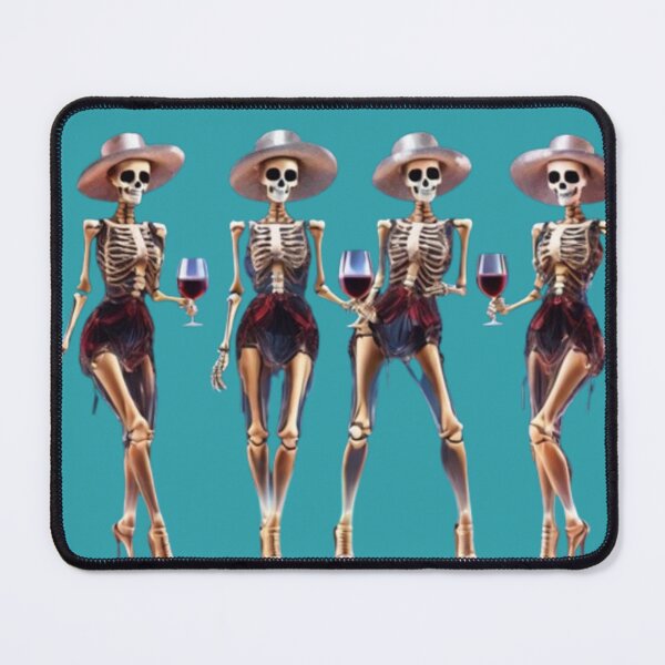 Artikelvorschau, Glamorous Skeleton Ladies – Gothic Party Design entworfen und verkauft von Antik by Schulz.