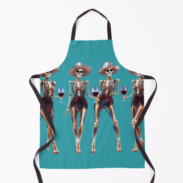 Item preview, Glamorous Skeleton Ladies – Gothic Party Design designed and sold by Antik by Schulz.