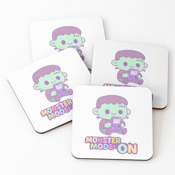 Item preview, Monster mode Gameboy - Y2K Pastel Halloween Kawaii Sticker designed and sold by MoeJoedesign .