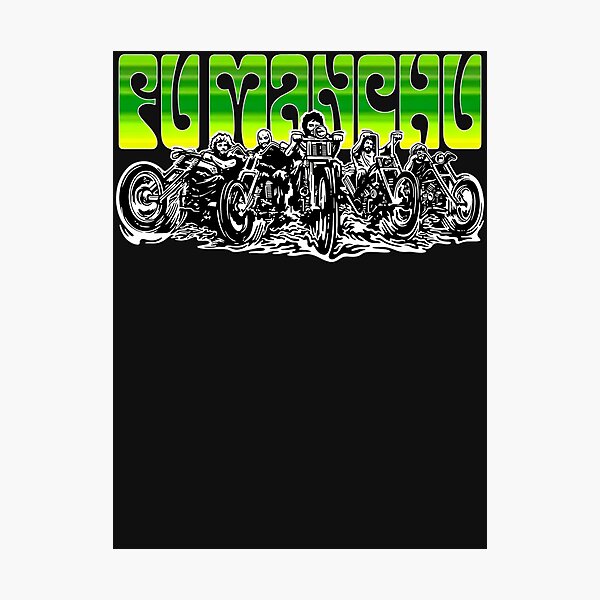 Fu Manchu Band Wall Art for Sale | Redbubble