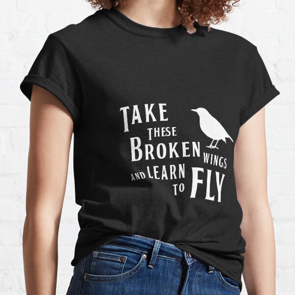 The Beatles' inspiration BLACKBIRD lyrics Classic T-Shirt