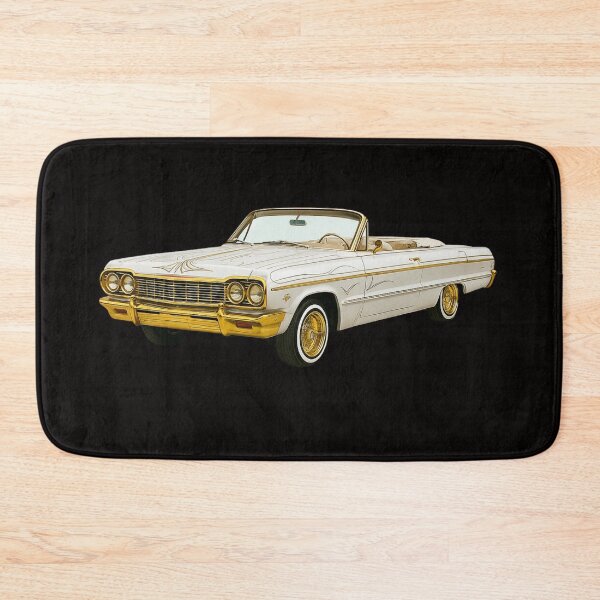 Item preview, 1964 Chevy Impala Lowrider Convertible Gold & White  designed and sold by Tatko Designs.