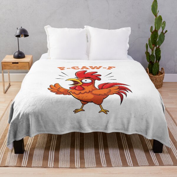 Item preview, F-CAW-F Funny Chicken Meme designed and sold by Apex Designs.