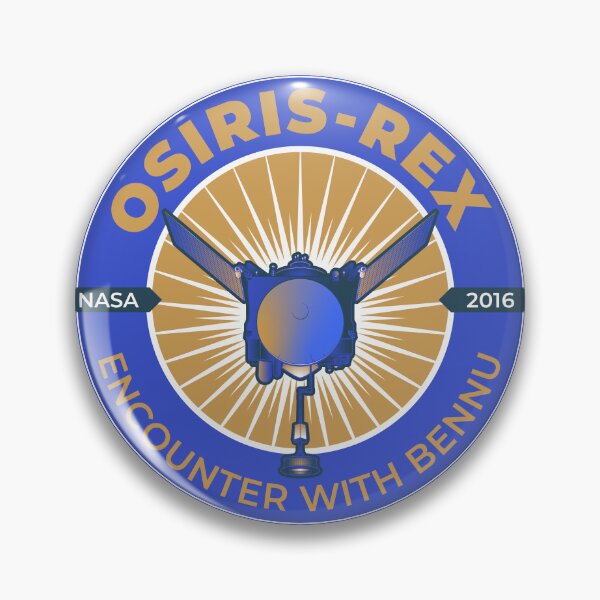 Item preview, OSIRIS-REx. Encounter with Bennu. Commemorative Badge designed and sold by BGALAXY.