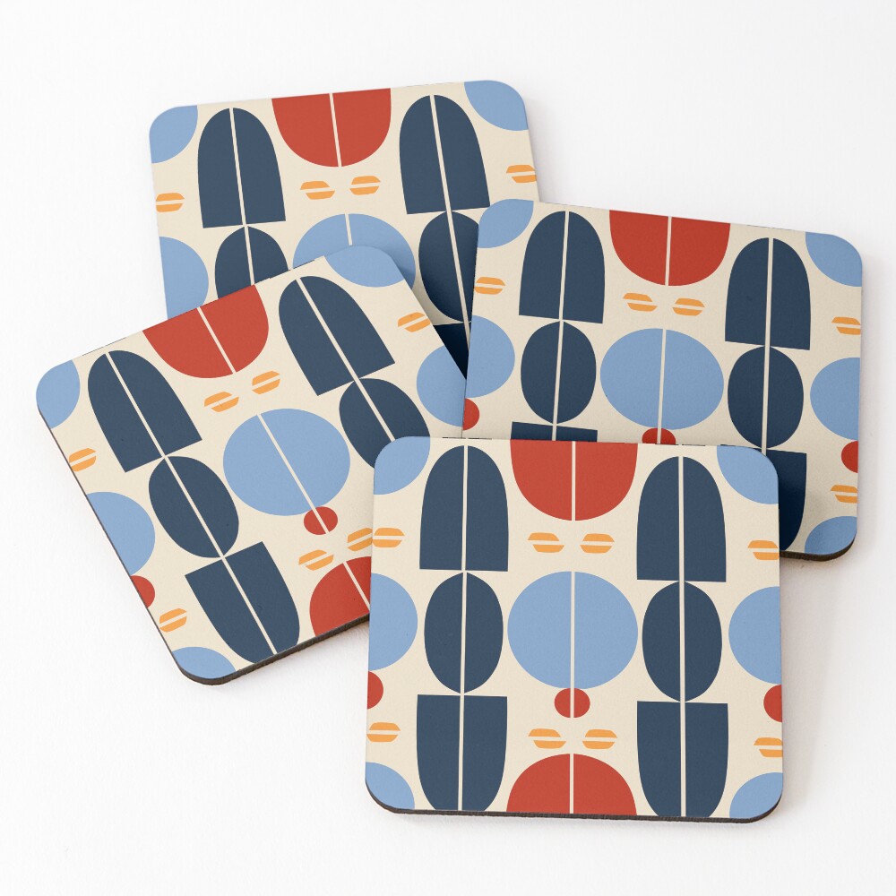 Item preview, Coasters (Set of 4) designed and sold by LuckyLek.