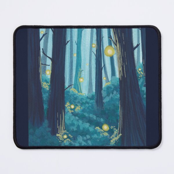 Item preview, Glowing Forest Fireflies designed and sold by aj.doodles.