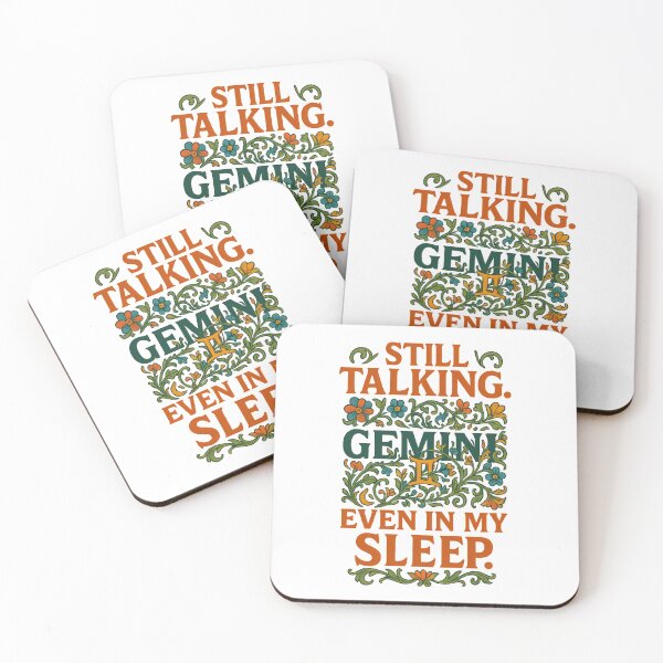 Item preview, Gemini “Still talking. Even in my sleep.” Art Nouveau T-Shirt | Chatty Zodiac Humor designed and sold by MySpiritTravels.