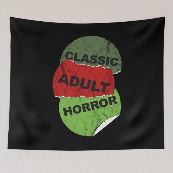Item preview, Classic Adult Horror Stickers designed and sold by calypso-designs.