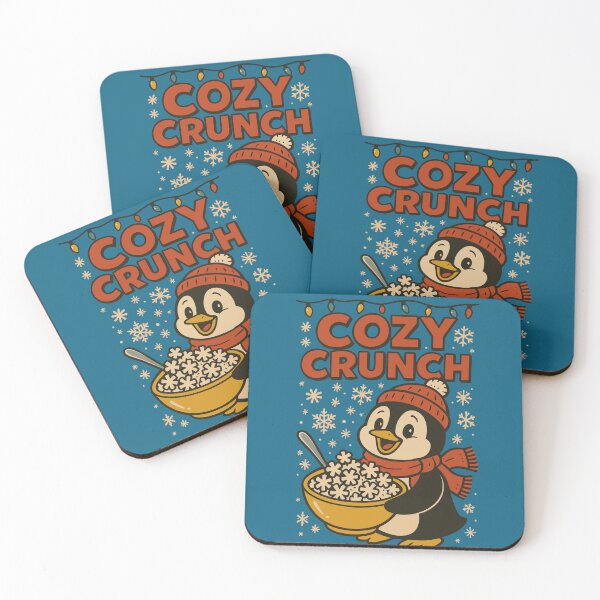 Item preview, Cozy Crunch – Cute Penguin Winter Art designed and sold by MAGICKEY2024.