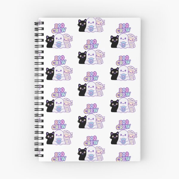 Item preview, Boo Crew Spooky MonstersY2K Pastel Halloween Sticker designed and sold by MoeJoedesign .
