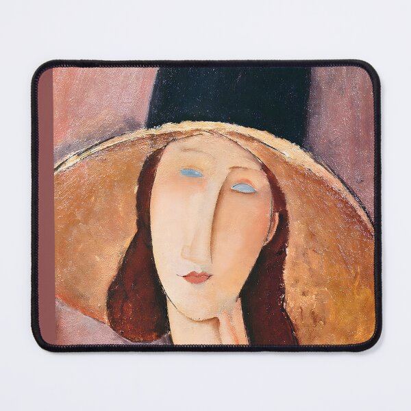 Item preview, Modigliani - Jeanne Hebuterne in a Large Hat  designed and sold by Jon-Baran.