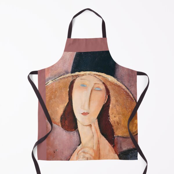Item preview, Modigliani - Jeanne Hebuterne con un gran sombrero designed and sold by Jon-Baran.