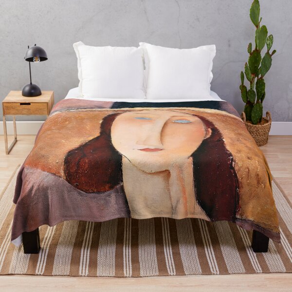 Item preview, Modigliani - Jeanne Hebuterne con un gran sombrero designed and sold by Jon-Baran.