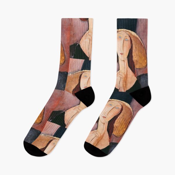 Item preview, Modigliani - Jeanne Hebuterne con un gran sombrero designed and sold by Jon-Baran.