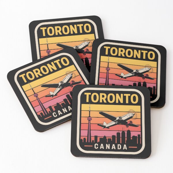Item preview, Vintage Toronto Canada Travel Badge designed and sold by Paper Drip.