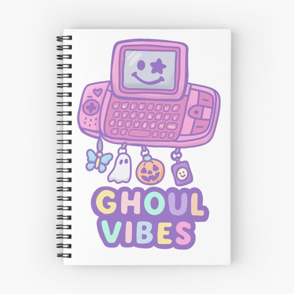 Item preview, Retro Sidekick Ghoul Vibes Y2K Pastel Halloween Stickers designed and sold by MoeJoedesign .