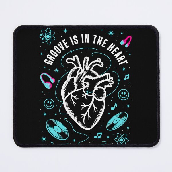 Item preview, Groove Is In The Heart  – Cosmic Music Retro 80s Dance Design designed and sold by paulo silveira.