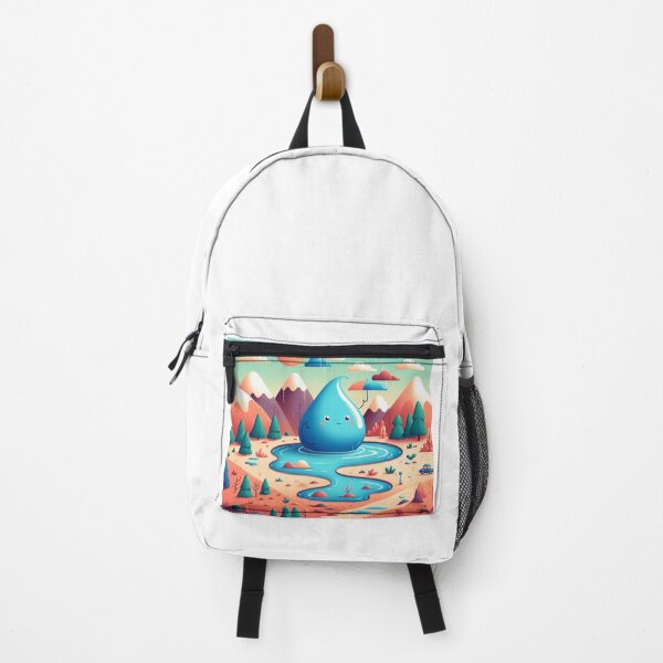 Item preview, COLORFUL WHIMSICAL CARTOON LANDSCAPE  designed and sold by Catalina Kate.
