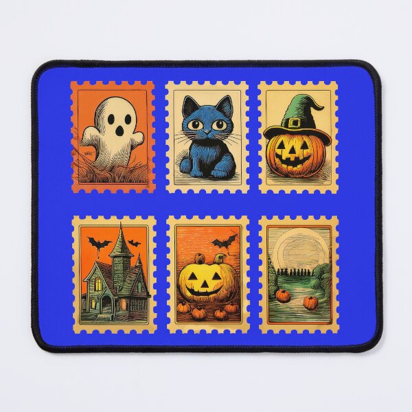 Item preview, Spooky Fun Halloween Stamps Design 3 designed and sold by DigitalandPhoto.