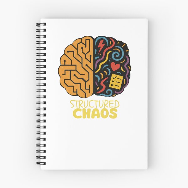 Item preview, Structured Chaos - AuDHD designed and sold by vanErikDesigns.
