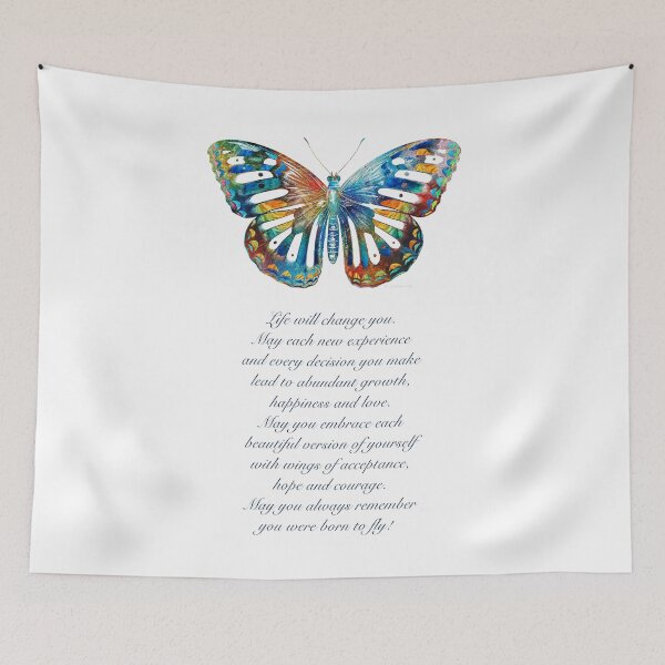 Item preview, Born To Fly Butterfly Art designed and sold by Sharon Cummings Art.
