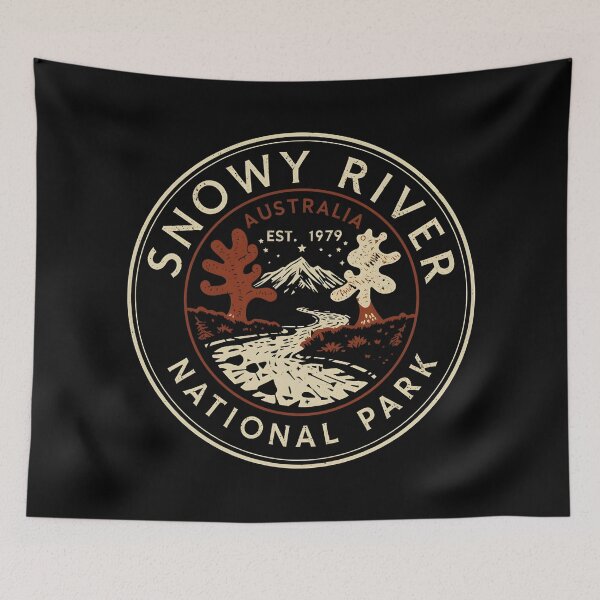 Item preview, Snowy River National Park - Australia designed and sold by GoodOldVintage.