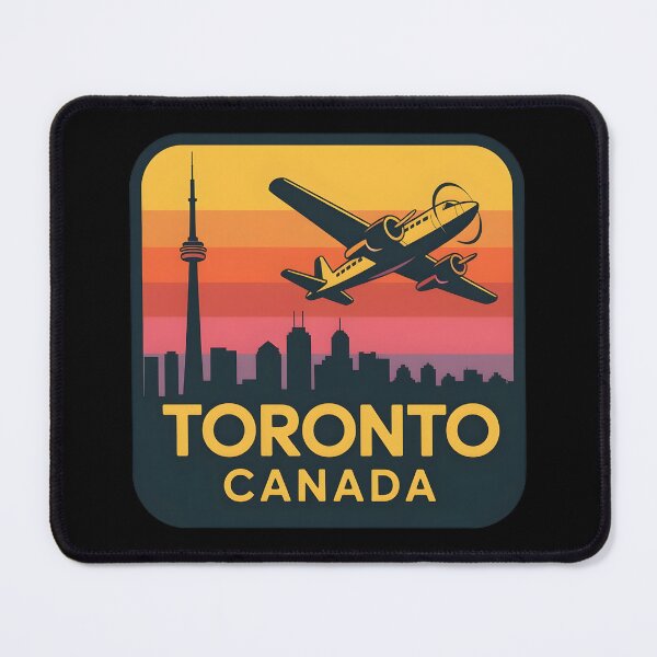 Item preview, Vintage Toronto Canada Travel Badge designed and sold by Paper Drip.