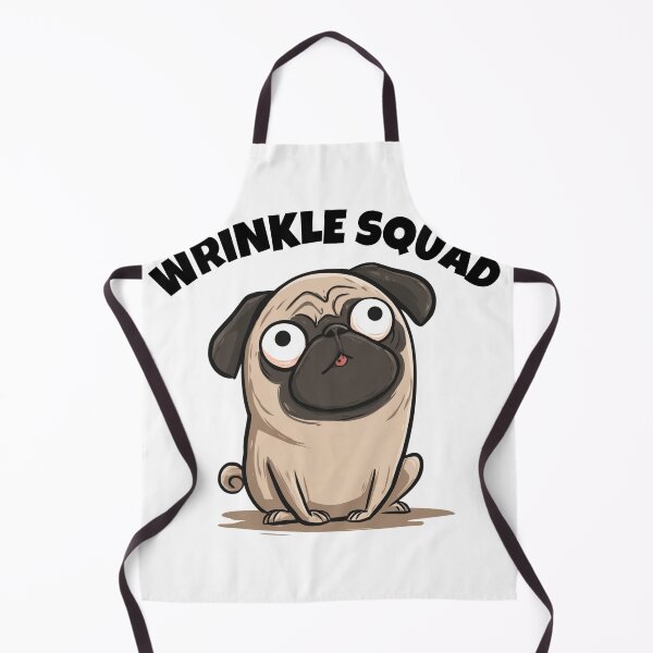 Item preview, Wrinkle Squad Pug Design – Funny Cute Dog Lover Gift designed and sold by Dimitrispoli.