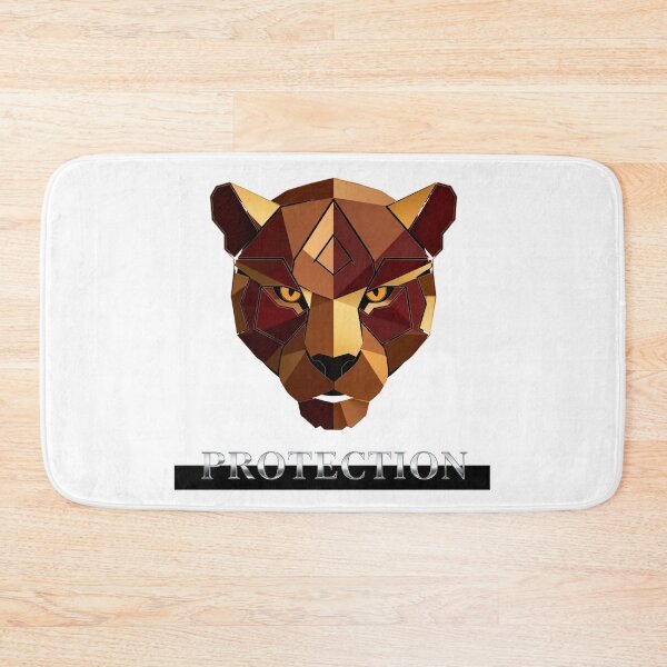 Item preview, Protection Bear Low-Poly Art | Bear head and Guardian Symbol designed and sold by WildVirtue.