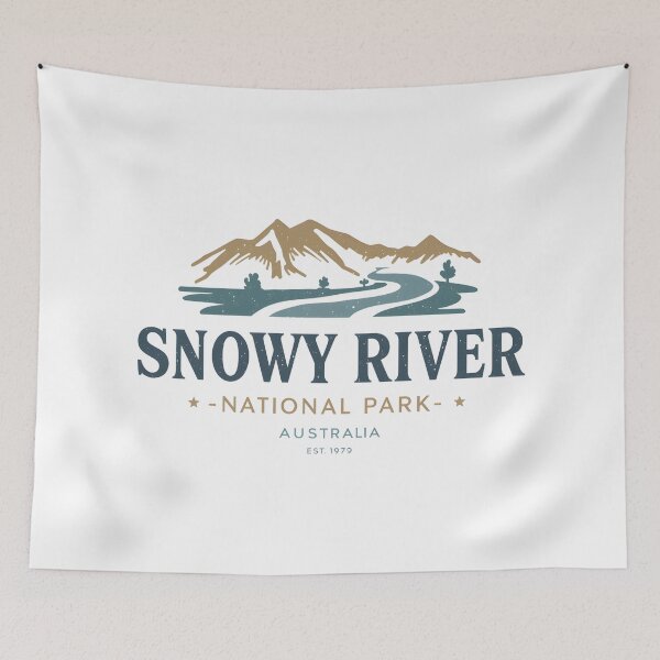 Item preview, Snowy River National Park - Australia designed and sold by GoodOldVintage.