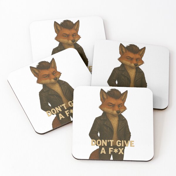 Item preview, Cool Rebel Fox – Don’t Give a F*X designed and sold by ArttArda.