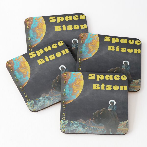 Item preview, Space Bison designed and sold by Kiancreative.