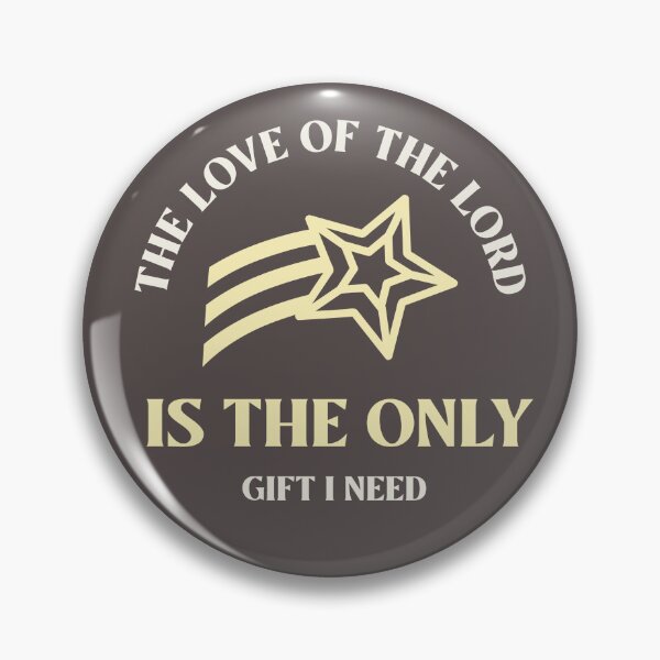 Item preview, “THE LOVE OF THE LORD” arcs gracefully above a radiant shooting star designed and sold by TheWORDZ.