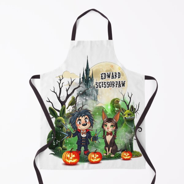 Item preview, Edward Scissorpaw – Halloween Special Pet Parody designed and sold by Mars.Pen.Studio.