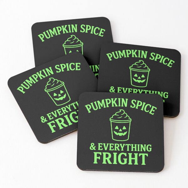 Item preview, Pumpkin Spice & Everything Fright | Glow Halloween Design 2025 designed and sold by Trendora Studio.