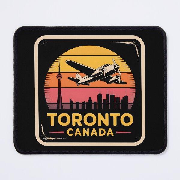 Item preview, Vintage Toronto Canada Travel Badge designed and sold by Paper Drip.