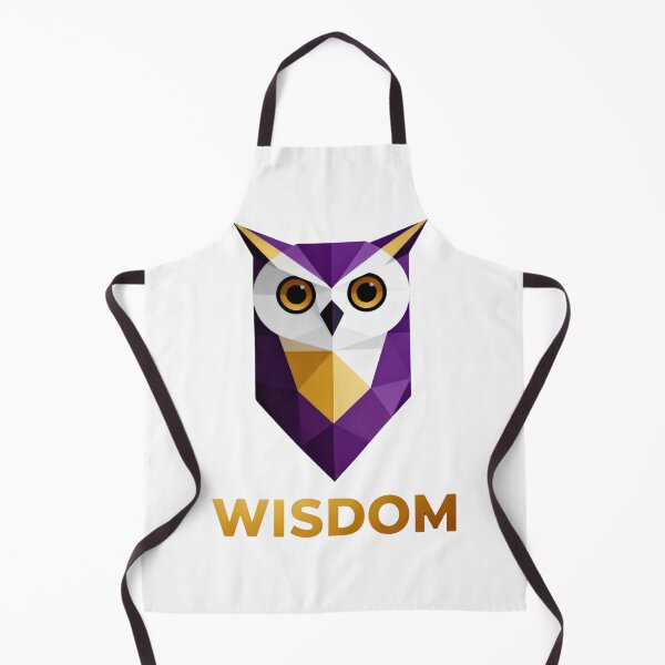 Item preview, Wisdom Owl | Geometric Bird of Knowledge Symbol | Owl Art designed and sold by WildVirtue.