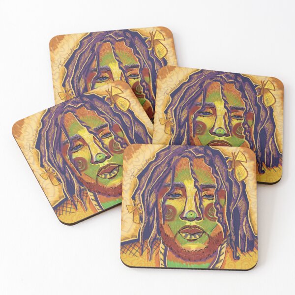 Item preview, Colourful abstract man designed and sold by CreatedByKay-.