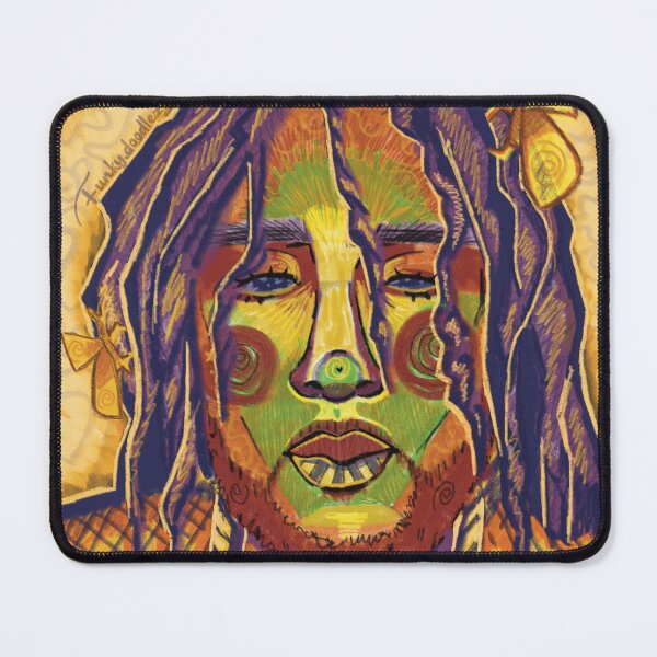 Item preview, Colourful abstract man designed and sold by CreatedByKay-.
