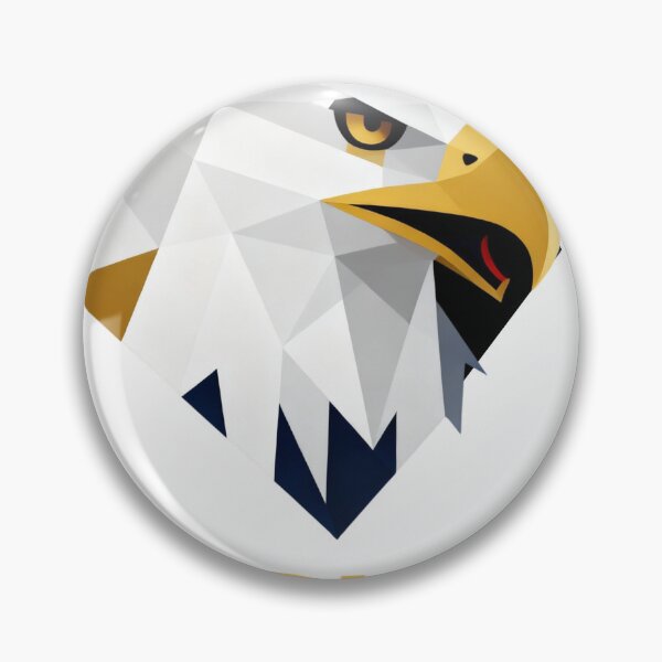 Item preview, Vision Bald Eagle | Geometric Foresight and Focus Symbol designed and sold by WildVirtue.