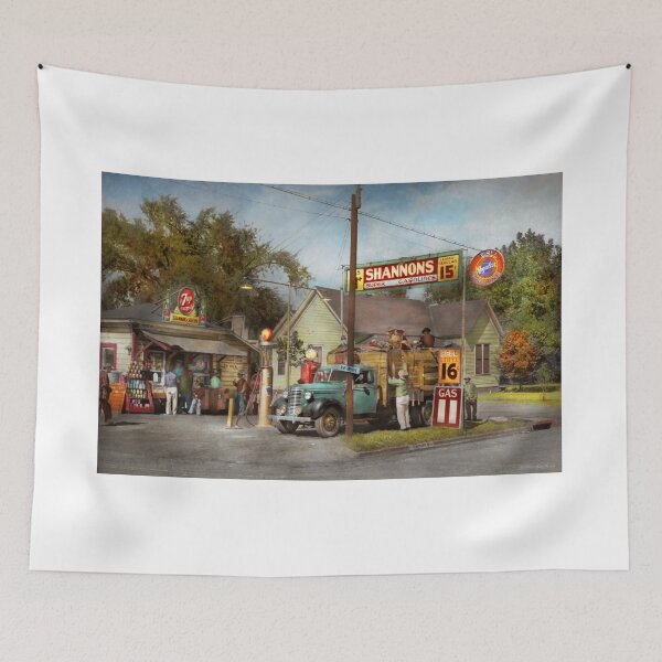 Item preview, Gas Station - Shannon's super gasolines 1939 designed and sold by Mike Savad Photography.