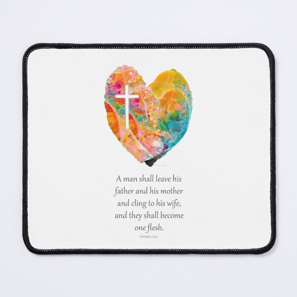 Item preview, Marriage Covenant Christian Art designed and sold by Sharon Cummings Art.
