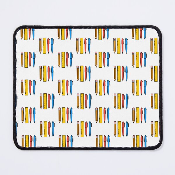 Item preview, School supplies pencil ruler pen isolated on transparent background, AI generated designed and sold by dvoevnore.