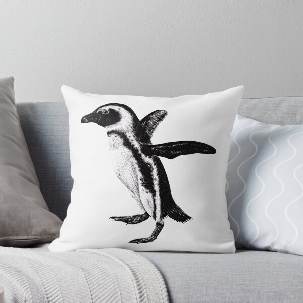 Item preview, African penguin illustration designed and sold by LorenDowding.