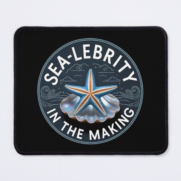 Item preview, Sea-lebrity in the Making – Funny Starfish Ocean Pun designed and sold by SidTastic .