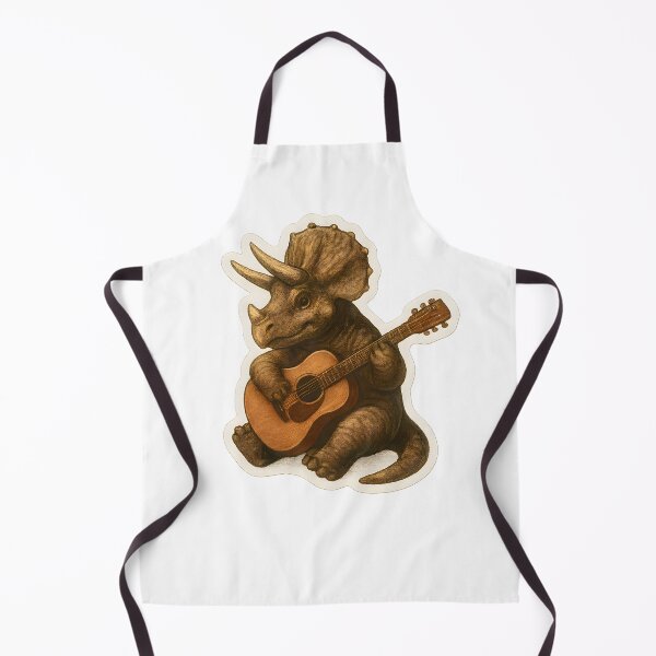 Item preview, Dinosaur Playing Guitar designed and sold by Yomere.